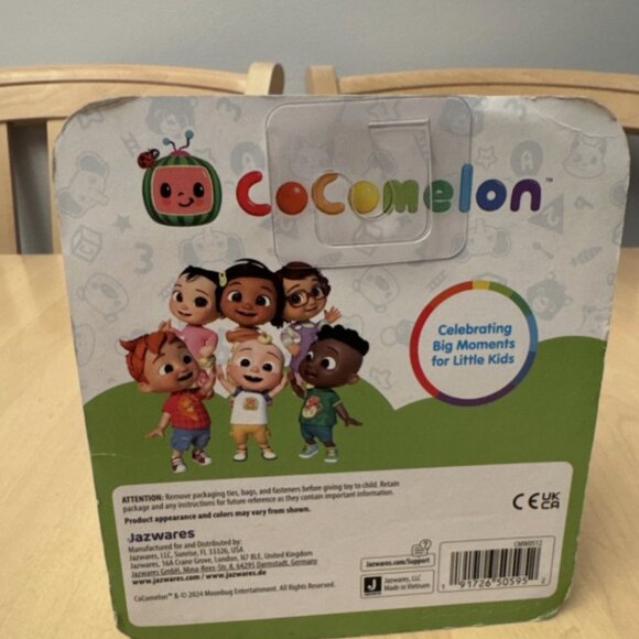 Cocomelon Cody's Moto Cruiser Toy Figure And Vehicle Set Size 1 1/2 New - Picture 2 of 2